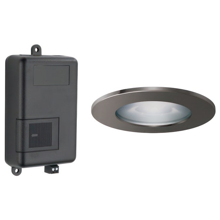 Light Module Mystix Lumicoat Black Onyx Choose From Colors Blue Green Pink Yellow Red Violet White Includes ChromaTherapy Module & LED Recessed Light Fixture with Finished Trim Ring - Image 1