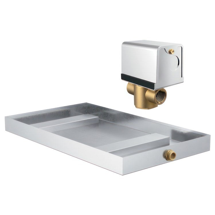 Drain Pan Mystix XL Auto Galvanized Steel for 8GE-TSG Series 240V Steam Generators 20-30