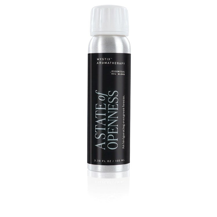 Steamhead Oil Mystix Aromatherapy A State of Openness Essential Blend 100 Milliliter Blend Contains Sage Niaouli Eucalyptus Globulus Spruce Needle Eucalyptus Radiata Thyme Myrtle 5-1/4 Inch 1-3/8 Inch - Image 1