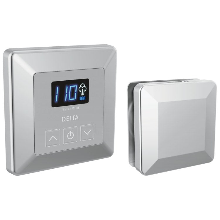 Steamhead SimpleSteam Transitional Square Steam Shower Control Unit Plastic Lumicoat Chrome