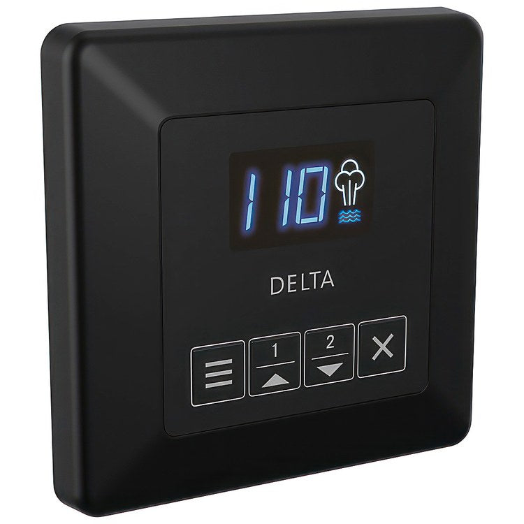 Steam Control Simplesteam Square Matte Black