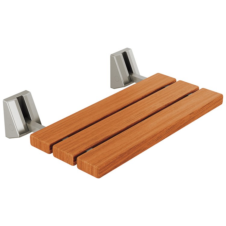 Shower Seat Tilt-Up Lumicoat Stainless