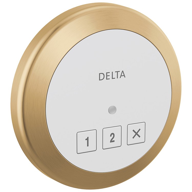 Steam Control Exterior Round Lumicoat Champagne Bronze