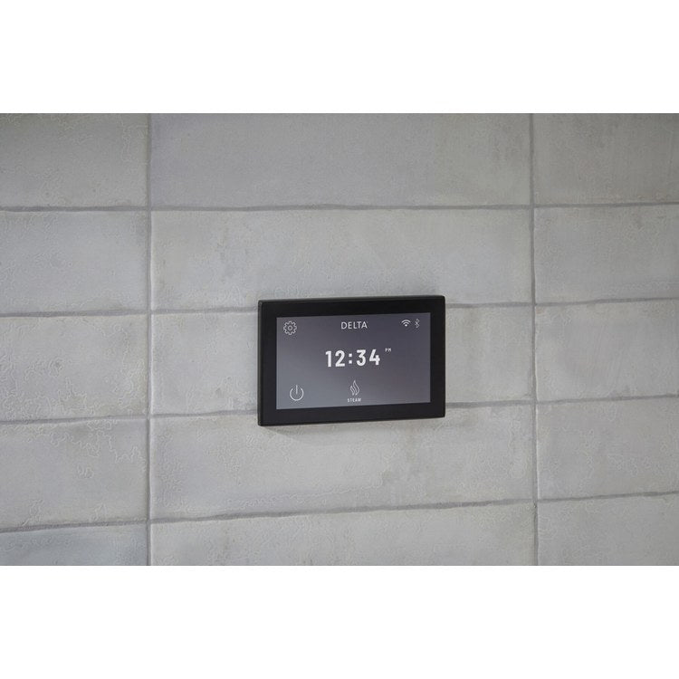 Shower Kit Unilateral Digital Steam Package Matte Black - Image 3