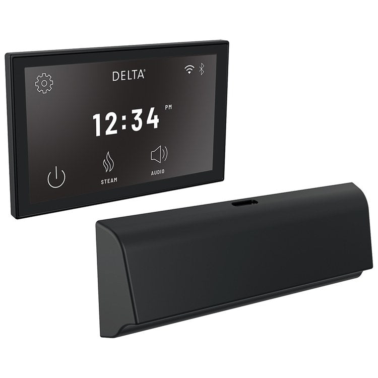 Shower Kit Unilateral Digital Steam Package Matte Black