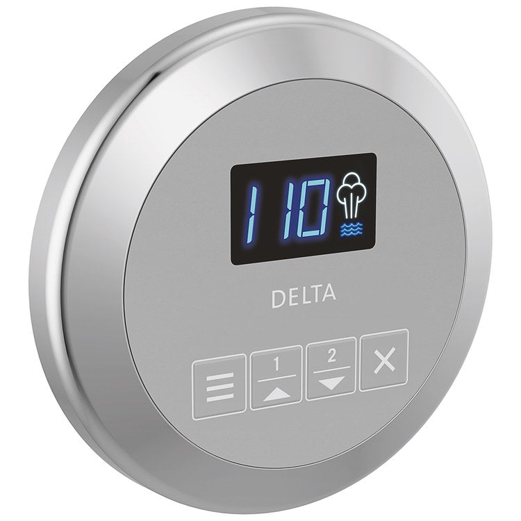 Steam Control Simplesteam Round Lumicoat Chrome