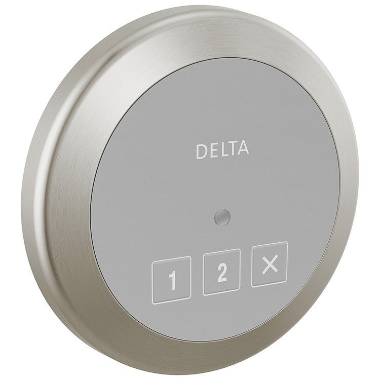 Steam Control Exterior Round Lumicoat Stainless