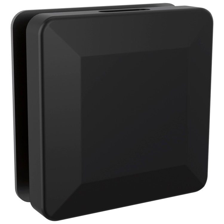 Steamhead SteamScape Transitional Square Plastic Matte Black - Image 1