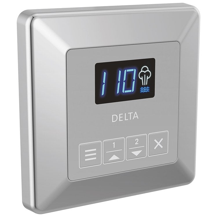 Steam Control Simplesteam Square Lumicoat Chrome