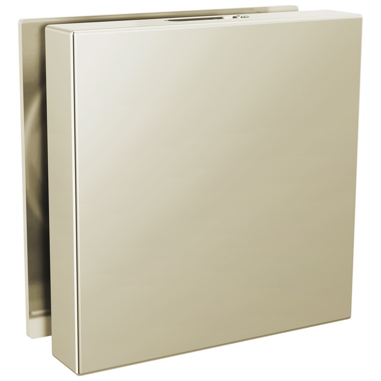 Steamhead SteamScape Deluxe System Contemporary Square Lumicoat Polished Nickel