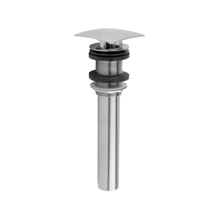 Lavatory Drain Stationary Square Less Overflow 1-1/4 Inch Caramel Bronze for Standard Flange Type Fits 1-1/2 Opening 9 Inch Length - Image 1