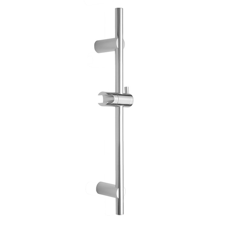 Wall Bar Retrofit Vintage Bronze 24 Inch Includes Adjustable Height and Angle Lever Adjustment 180 Degree Handshower Angle Adjustment Brass - Image 1