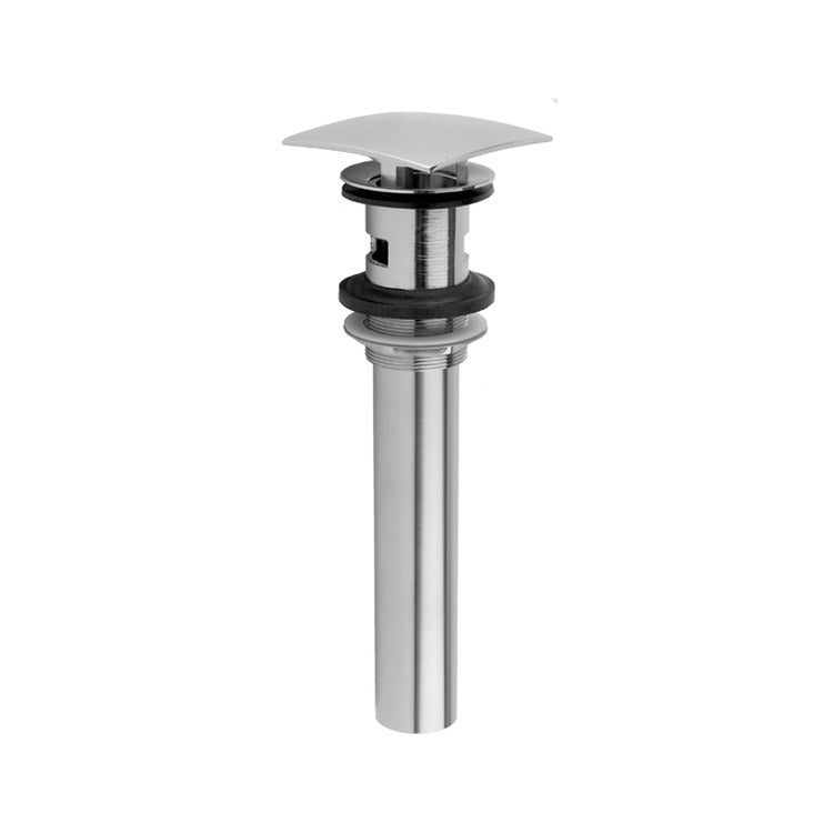 Lavatory Drain Stationary Square with Overflow 1-1/4 Inch Caramel Bronze for Standard Flange Type Fits 1-1/2 Opening 9 Inch Length - Image 1