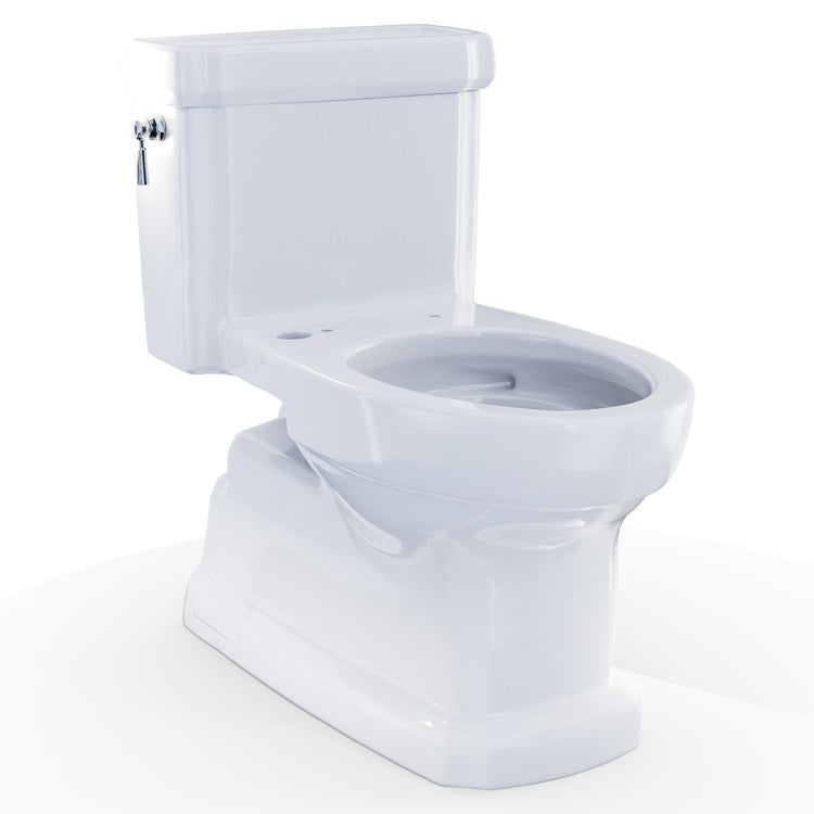 Toilet Guinevere 1 Piece Cotton Elongated WaterSense ADA 1.28 Gallons per Flush Less Seat with Trim