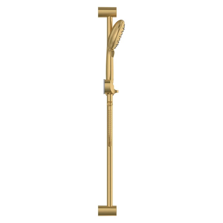Handshower Set Spectra 4 Function with Slidebar Brushed Cool Sunrise Drench/Sensitive/Powerwash/Massage CALGreen/WaterSense/CEC 1.8 Gallons per Minute - Image 2