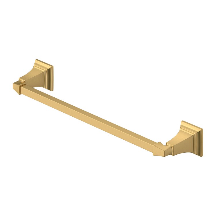 Towel Bar Town Square S 18 Inch Single Brushed Cool Sunrise Metal - Image 1