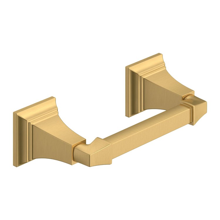 Toilet Paper Holder Town Square S 2 Post Brushed Cool Sunrise Metal 6-11/16 Inch Wall Mount - Image 1