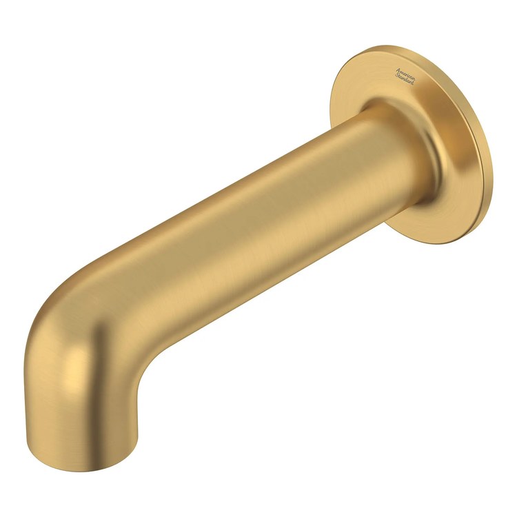 Tub Spout Studio S Slip-On Non-Diverter Brushed Cool Sunrise 6 Inch Metal - Image 1