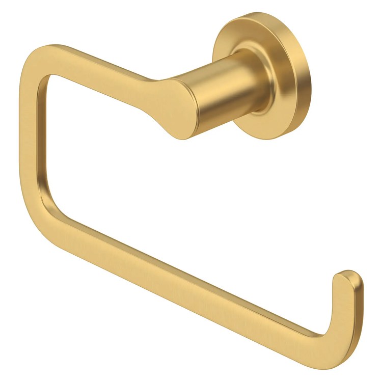 Towel Ring Studio S Open Brushed Cool Sunrise Metal 2-3/16 Inch - Image 1