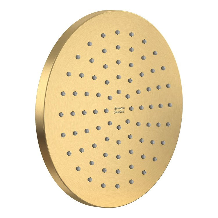 Showerhead Studio S 1 Functions Rain Brushed Cool Sunrise 8 Inch 1.8 Gallons per Minute - Image 1