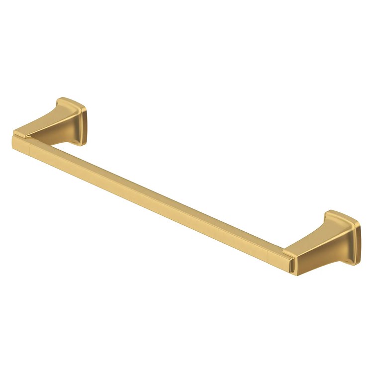 Towel Bar Townsend 18 Inch Single Brushed Cool Sunrise Metal/Brass - Image 1