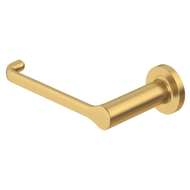 Toilet Paper Holder Studio S 1 Post Open Brushed Cool Sunrise Metal 4-1/16 Inch Concealed Mount - Image 1