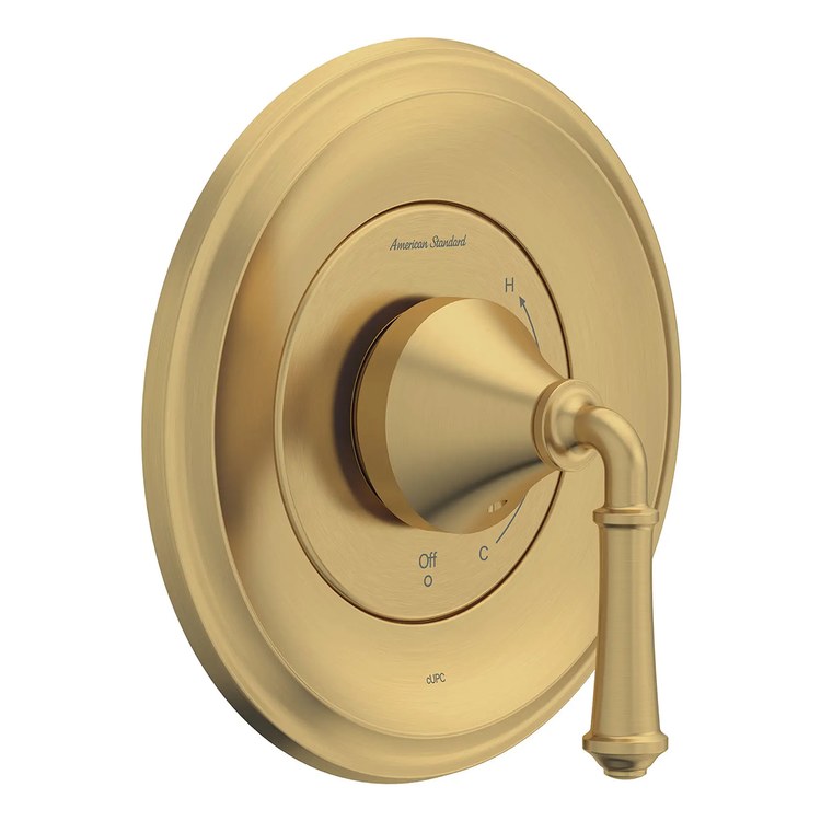 Valve Trim Delancey with Cartridge 1 Lever Brushed Cool Sunrise WaterSense ADA - Image 2