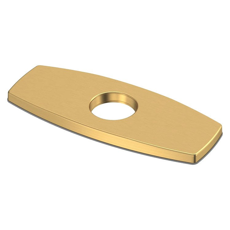 Deck Plate Townsend Brushed Cool Sunrise Brass for Monoblock Model 7353101.GN0 Bathroom Faucet 6-5/16 Inch - Image 1
