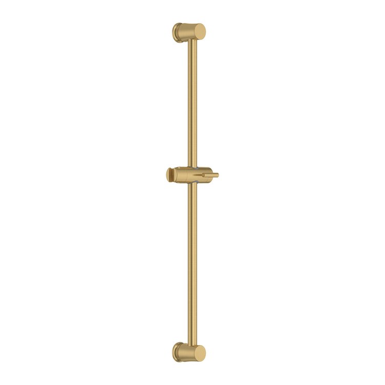Slide Bar Universal Traditional with Adjustable Shower Holder 30 Inch Brushed Cool Sunrise Metal Concealed - Image 1
