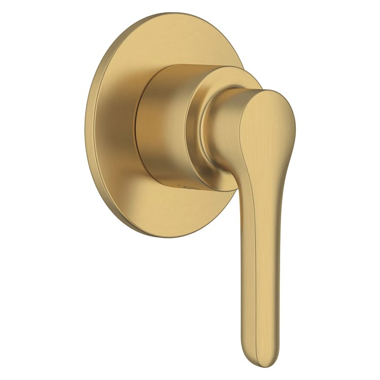 Diverter Trim Studio S Brushed Cool Sunrise 1 Lever ADA for Rough-In Valve R422/R422S Or R433/R433S - Image 1