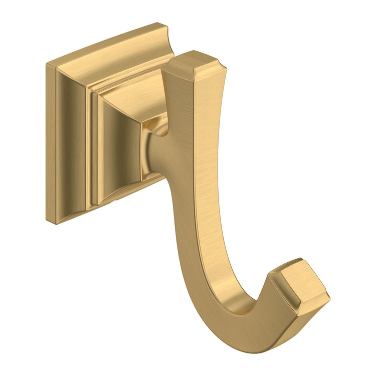 Robe Hook Town Square S Single Brushed Cool Sunrise Wall Mount Metal - Image 1