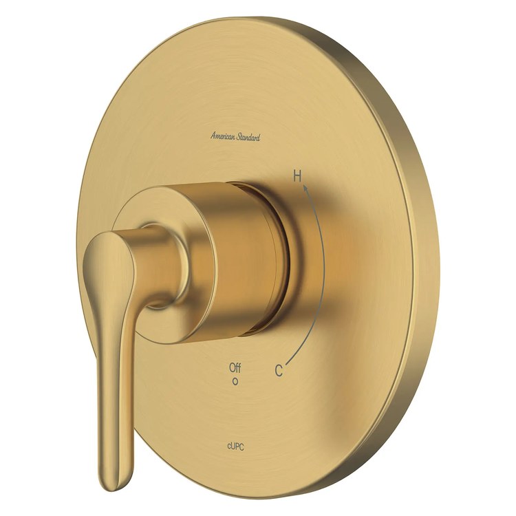 Valve Trim Studio S with Cartridge 1 Lever Brushed Cool Sunrise WaterSense ADA