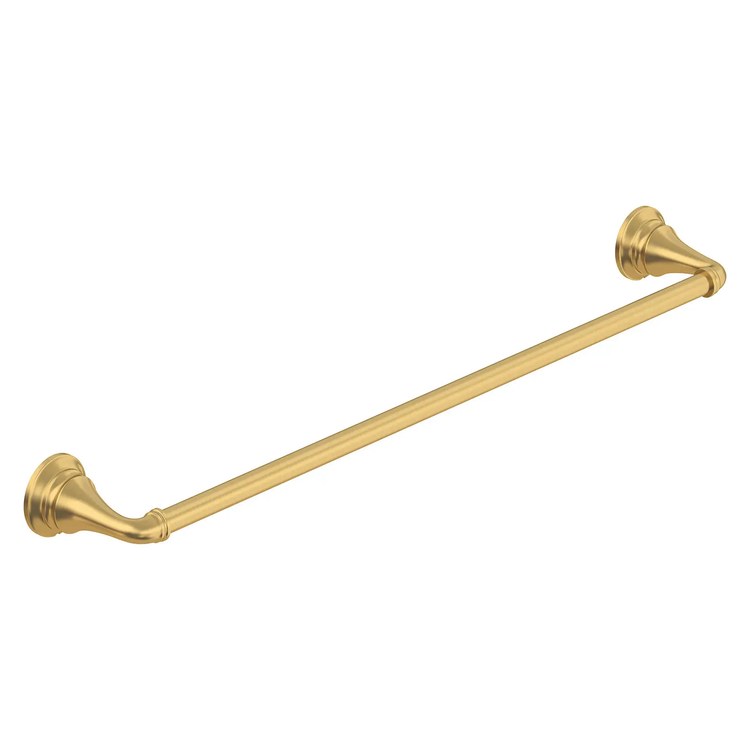 Towel Bar Delancey 24 Inch Single Brushed Cool Sunrise Metal/Brass - Image 1