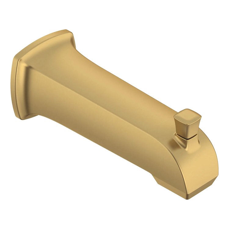 Tub Spout Townsend Slip-On with Diverter Brushed Cool Sunrise 6-1/2 Inch Metal CEC - Image 1
