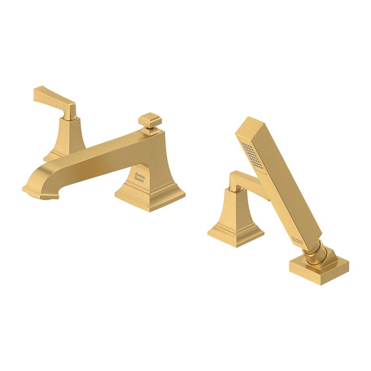 Roman Tub Trim Town Square S with Handshower 2 Lever Brushed Cool Sunrise - Image 1