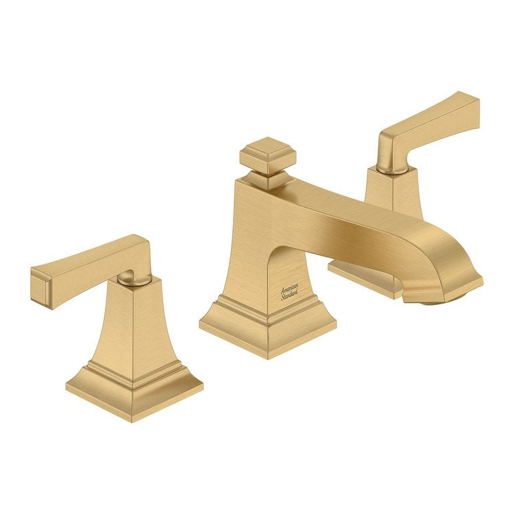 Lavatory Faucet Town Square S Widespread 2 Lever ADA Brushed Cool Sunrise 1.2 Gallons per Minute Pop-Up