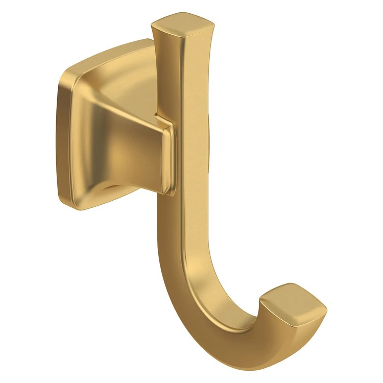 Robe Hook Townsend Double Brushed Cool Sunrise 4 Inch Concealed Mount Metal - Image 1