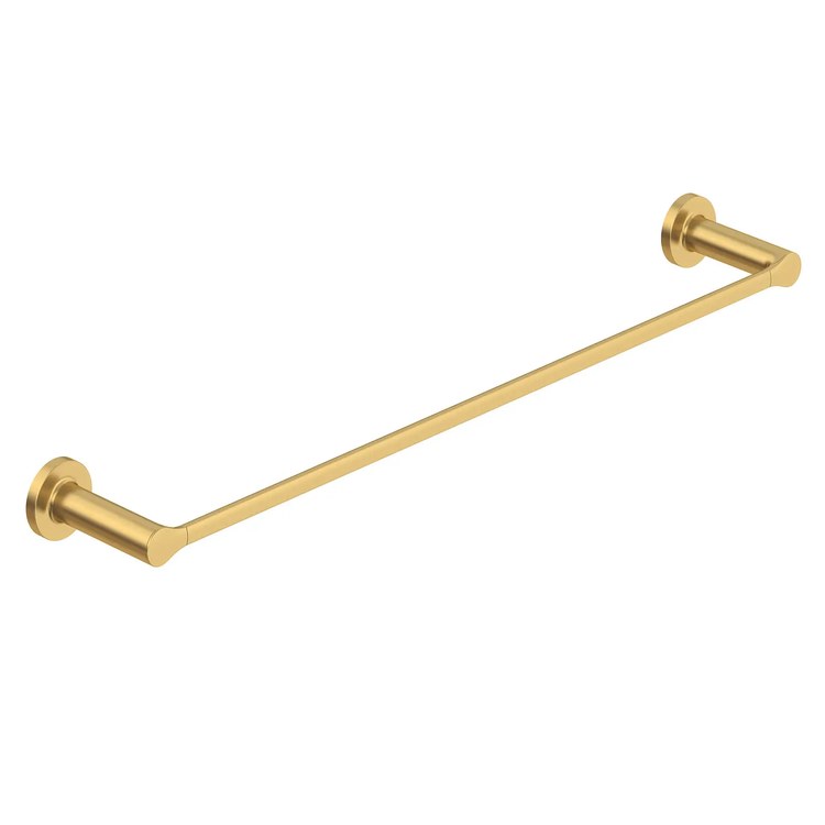 Towel Bar Studio S 24 Inch Single Brushed Cool Sunrise Metal/Brass - Image 1