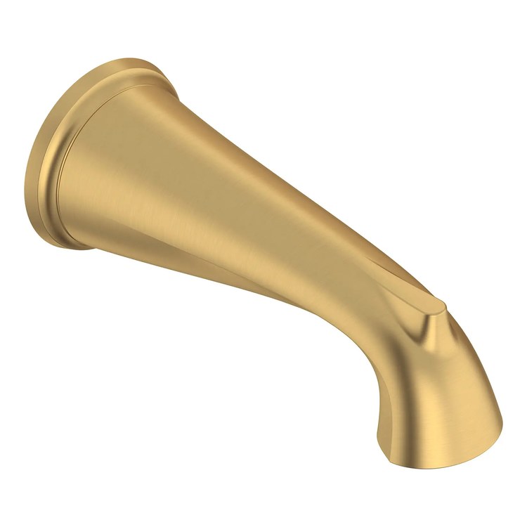 Tub Spout Delancey Slip-On Non-Diverter Brushed Cool Sunrise 8-1/8 Inch Metal - Image 1