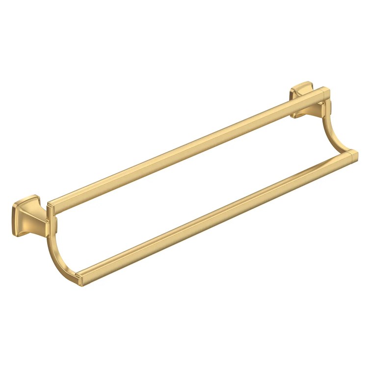 Towel Bar Townsend 24 Inch Double Brushed Cool Sunrise Metal - Image 1
