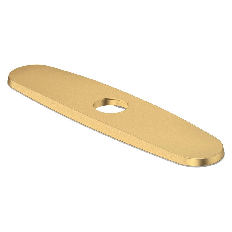 Deck Plate Universal Brushed Cool Sunrise Zinc for Most Single Hole Kitchen Faucets 10-3/4 Inch