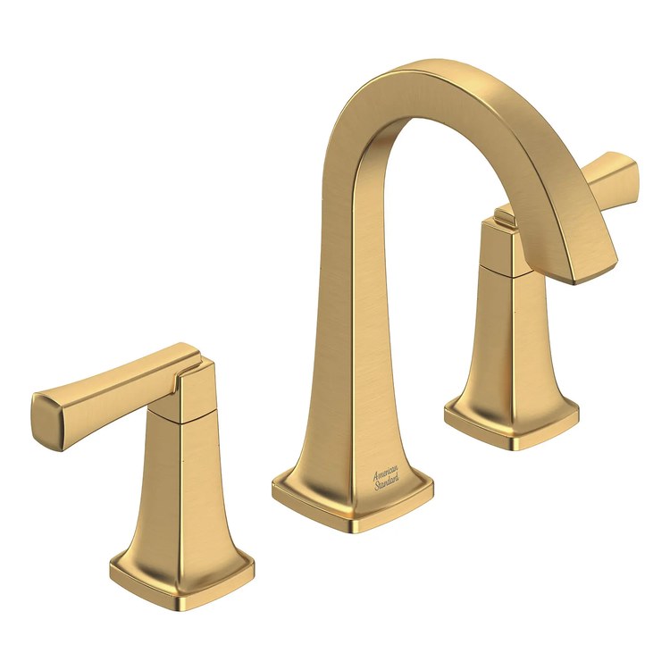 Lavatory Faucet Townsend 895 Widespread 8 Inch Spread 2 Lever ADA WaterSense Polished Chrome 1.2 Gallons per Minute Deck High Arc Pop-Up 3 Hole