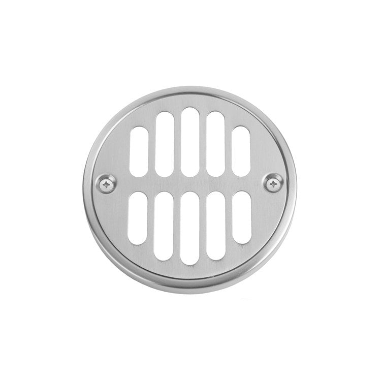 Drain Plate Round Shower 3-3/8 Inch Vintage Bronze Brass Depth 3/8 Inch - Image 1