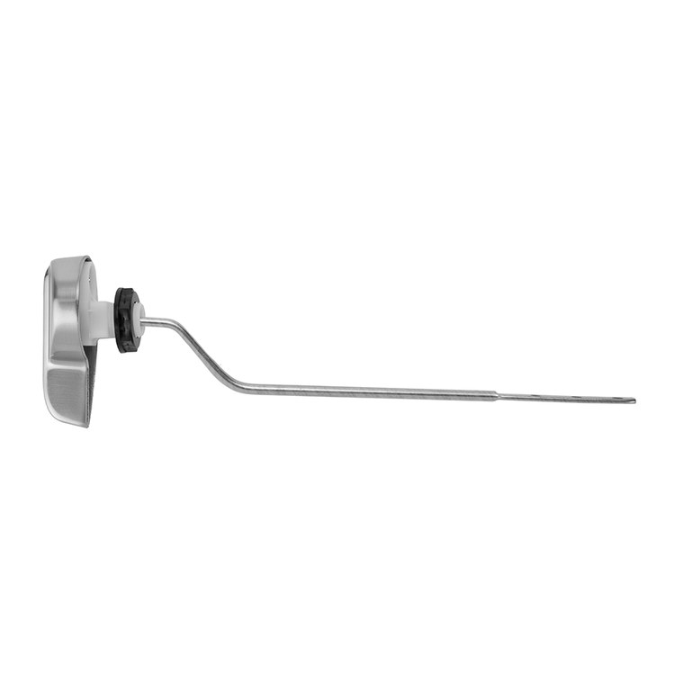 Trip Lever Side Mount Polished Nickel Brass for Gerber MDL Length 10 Inch - Image 1