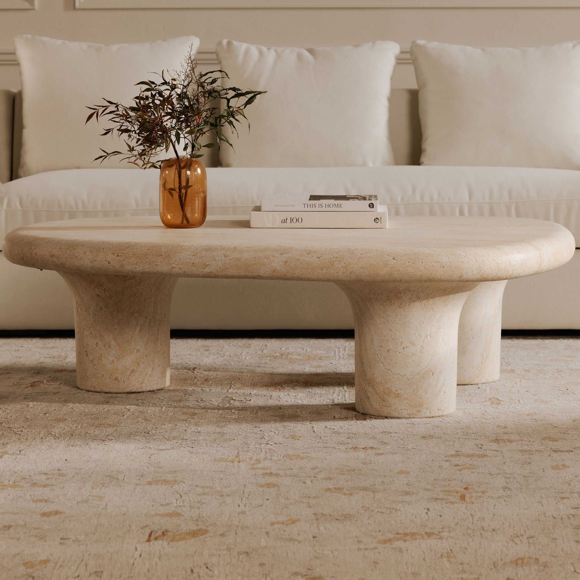 Warby - Outdoor Coffee Table - Beige - Image 3