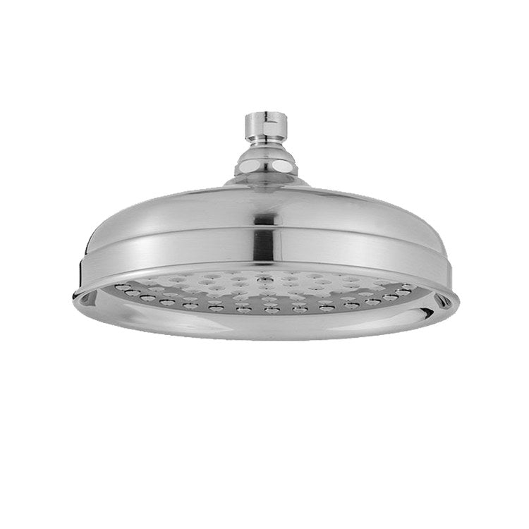 Showerhead Lorenzo 1 Functions Rainhead Polished Chrome 8 Inch 2.5 Gallons per Minute - Image 1