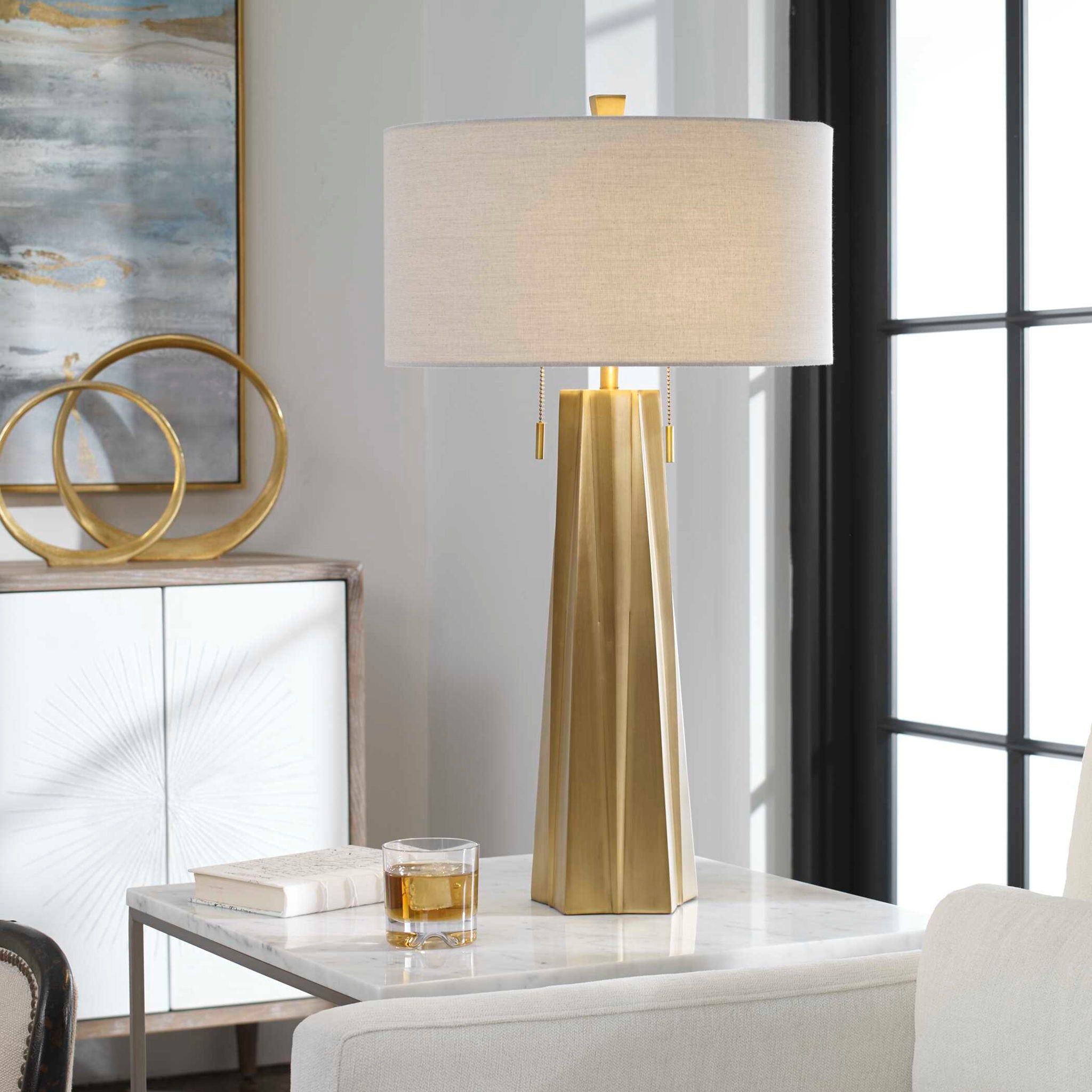 Maris - Table Lamp - Gold - Image 2