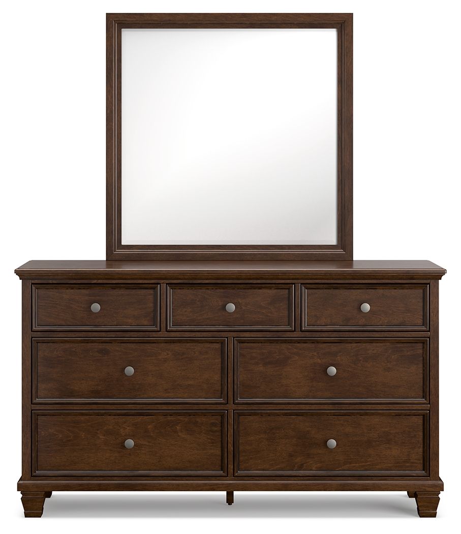 Danabrin - Dresser And Mirror - Brown - Image 2