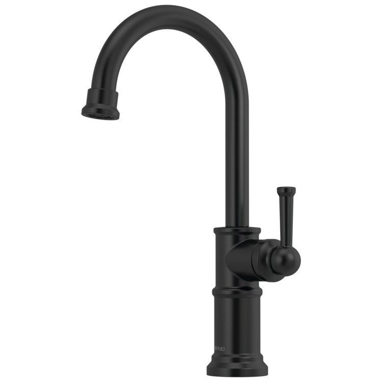 Bar Faucet Artesso 1 Lever ADA Matte Black 360 DEG Swivel 1.8 Gallons per Minute - Image 1