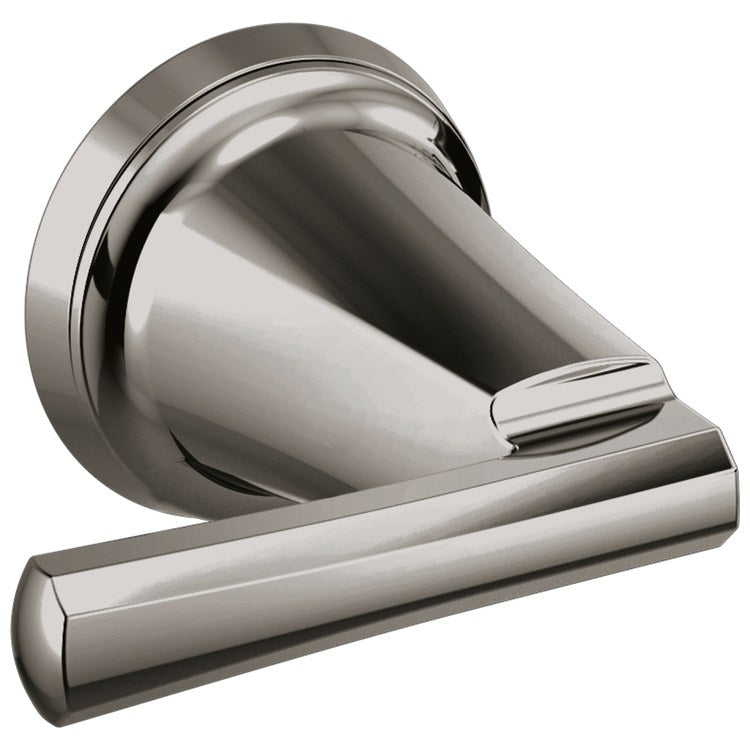 Handle Kit Invari Zinc 2 Lever Brilliance Black Onyx ADA for Wall Mount 2 Inch - Image 1